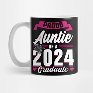 Proud Auntie Of A 2024 Graduate Senior Graduation Mug